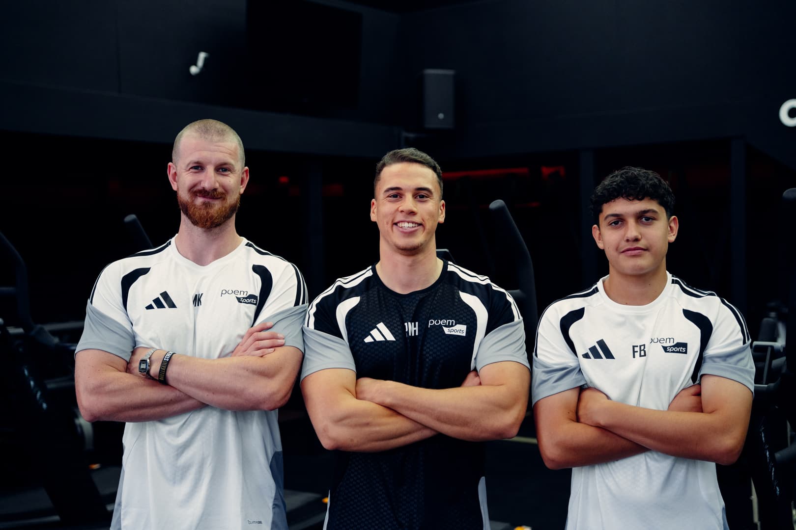 poemsports Core Team — Max Kößl, Philipp Mattes, Fabian Bamberger